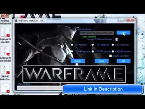 Warframe platinum hack free pc