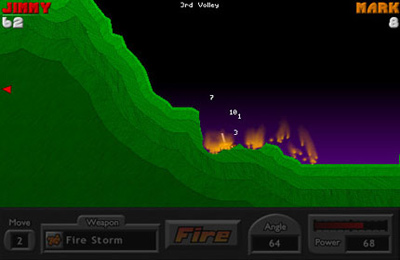 Pocket Tanks Deluxe free. download full Version With 250 Weapons